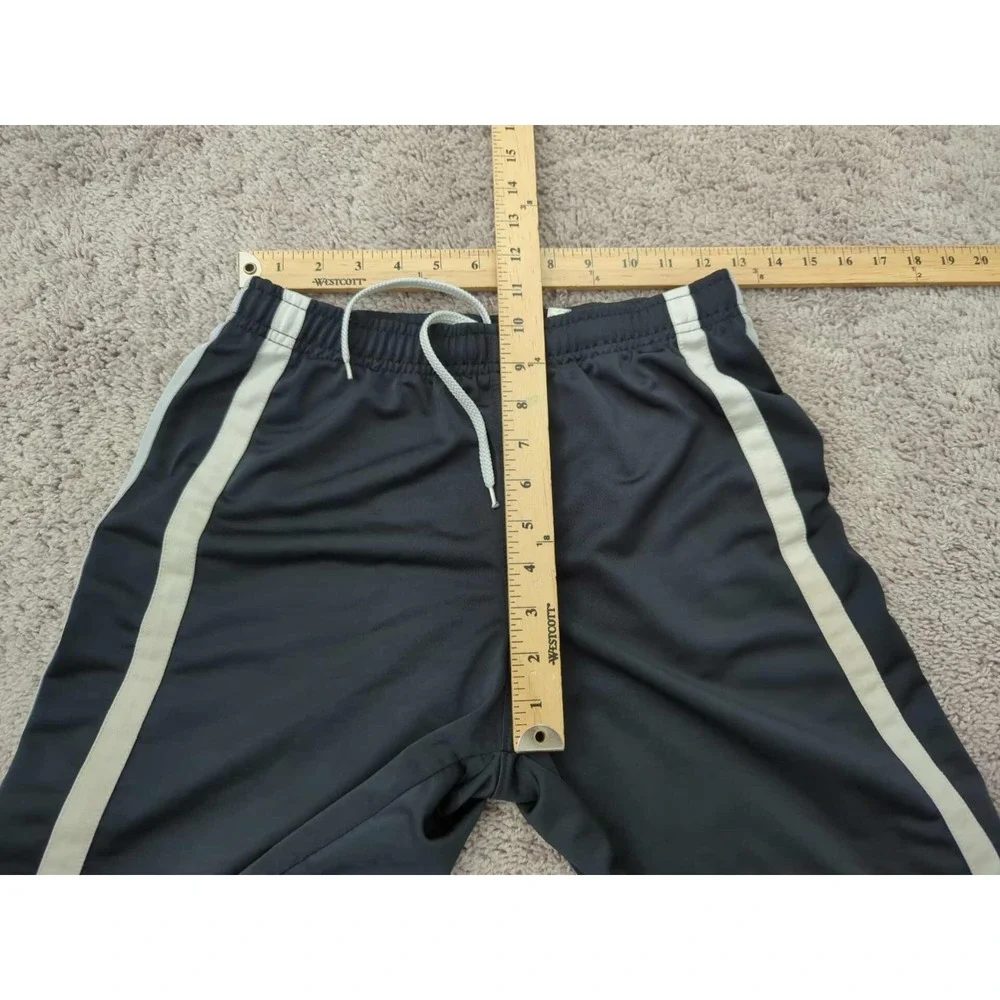 Nike Shorts Youth Boys M Black Side Stripes Drawstring‎ Basketball Athletic